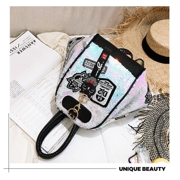 Multifunction backpack women school bags leather travel backpacks luxury main image 5